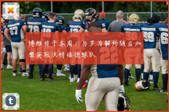 博维将于本周六与罗马解约随后加盟英冠沃特福德球队